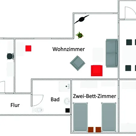 아파트 Auf Dem Dorf, *
